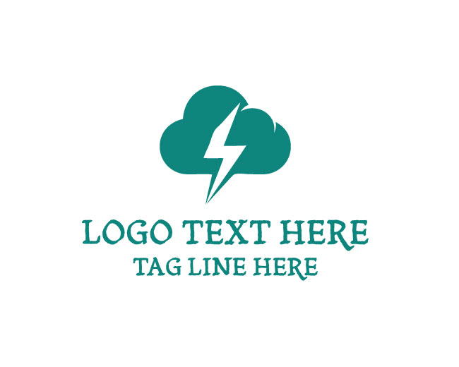 Dark Storm Cloud Logo