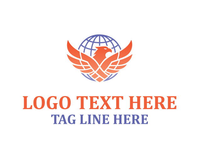 Globe Wing Eagle Logo