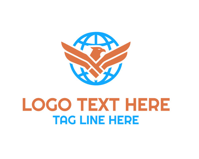  Eagle Globe Route Logo