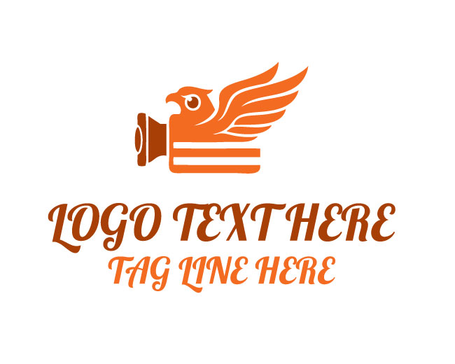 Cinematic Eagle Camera Logo