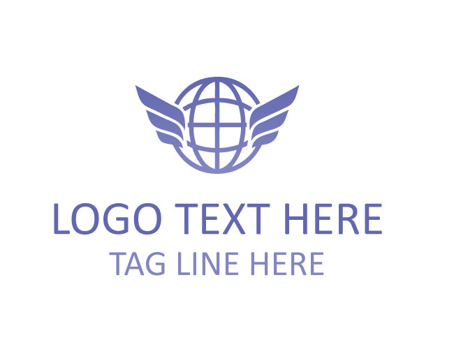 Globe Flight Wings Logo