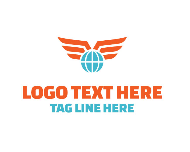 Wings Explorer Globe Logo
