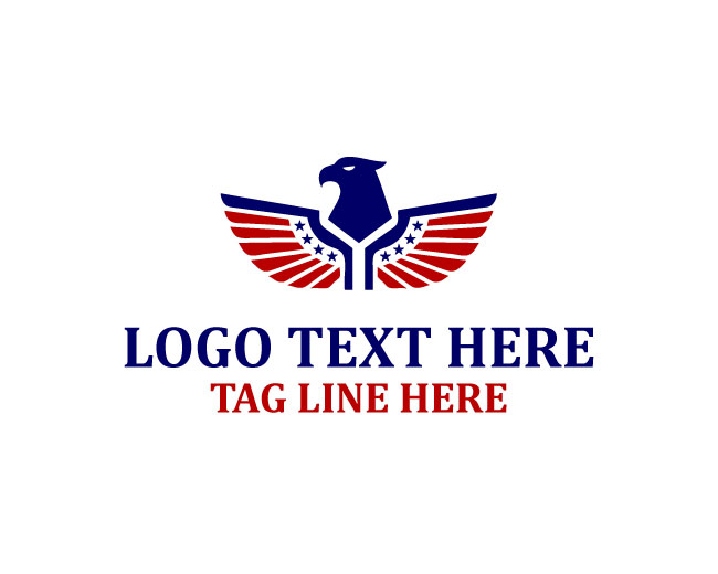 Patriotic Eagle Logo