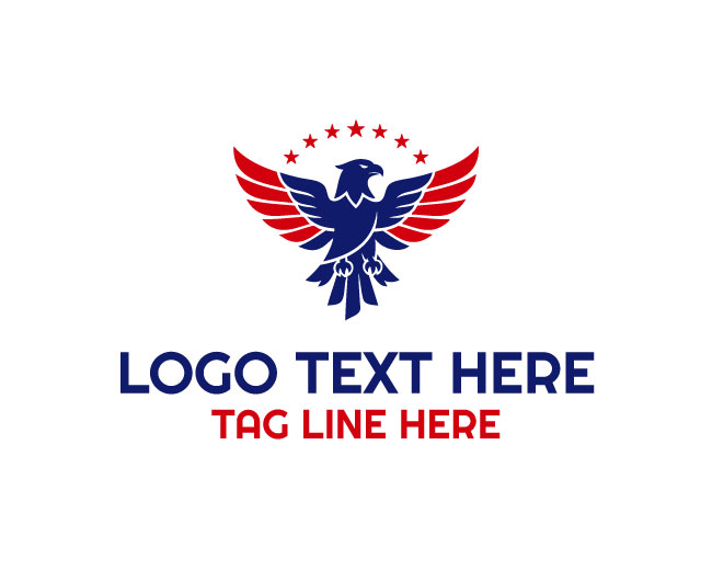 Fierce American Eagle Logo