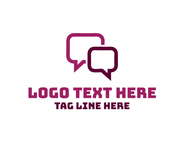 Minimal Chat Logo