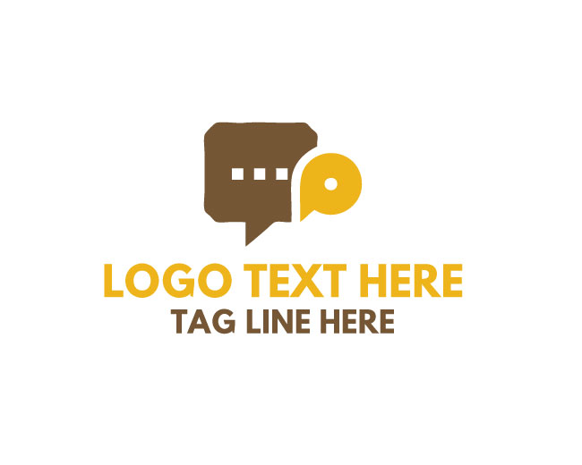 Yellow Speech Logo
