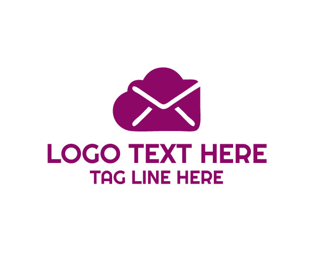 Sleek Cloud Mail Logo