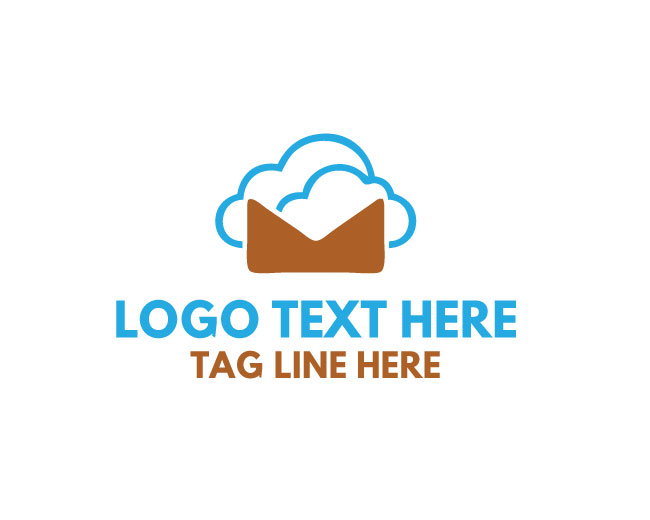  Digital Cloud Mail Logo
