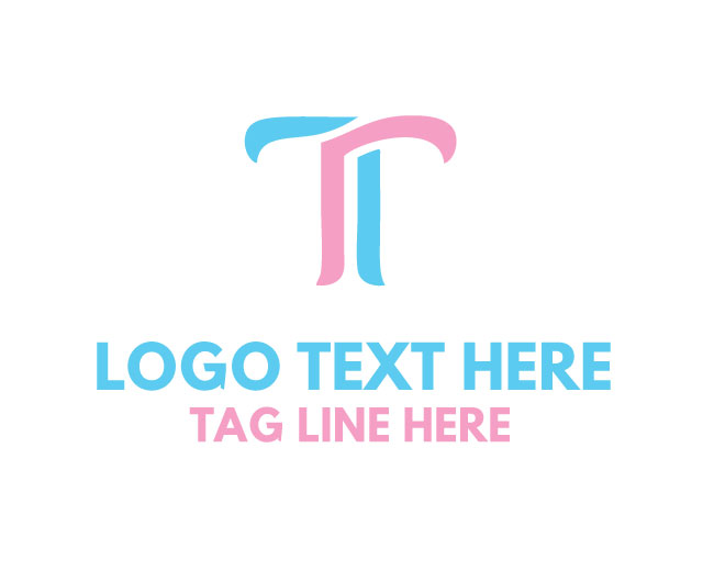 Modern Letter T Logo