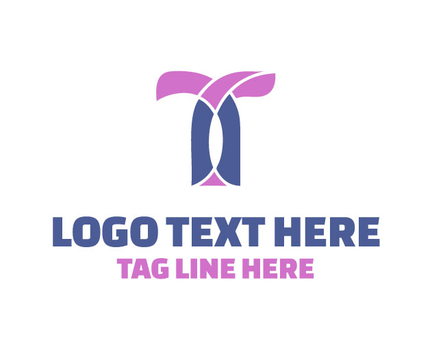 Minimal Letter T Logo
