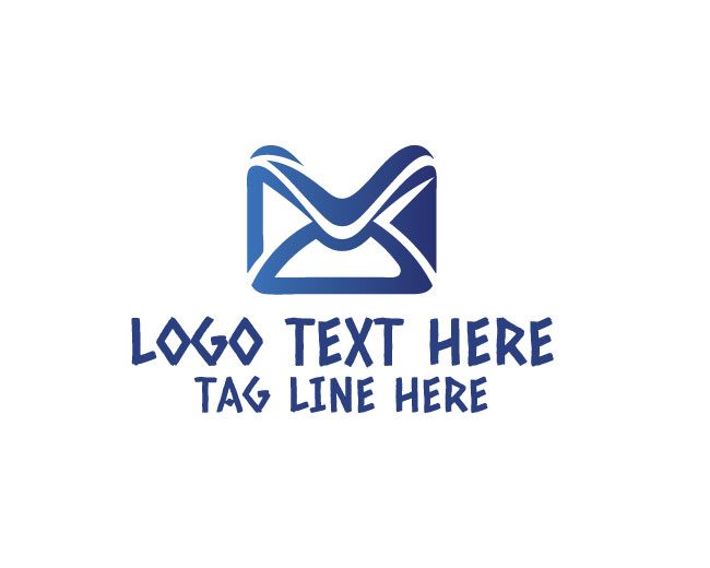 Modern Envelope Mail Logo