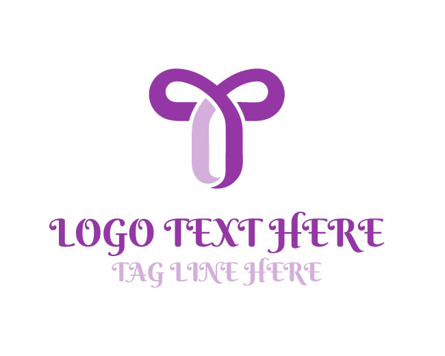 Signature Letter T Logo