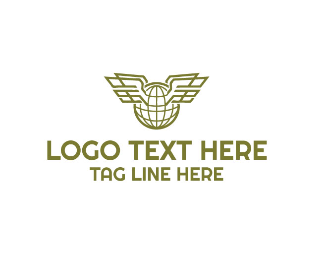 Flying Globe Logo