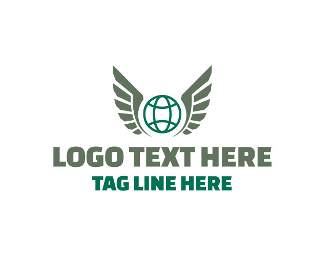  Swift Wing Globe Logo