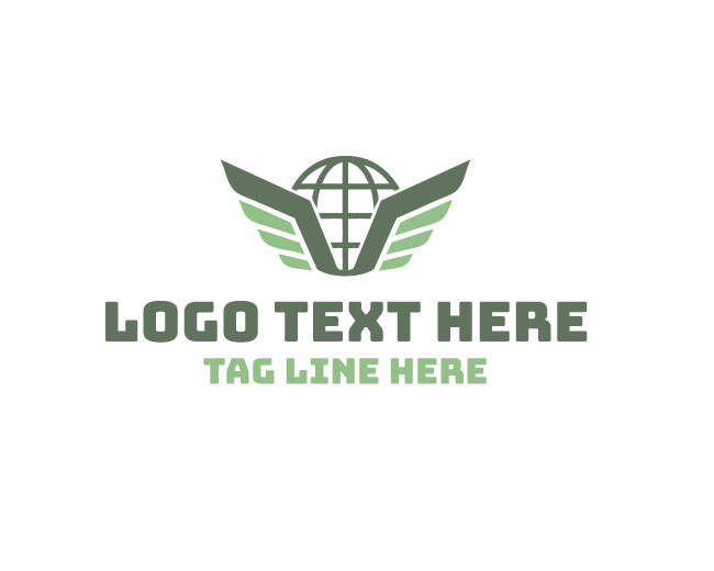 Horizon Wing Globe Logo