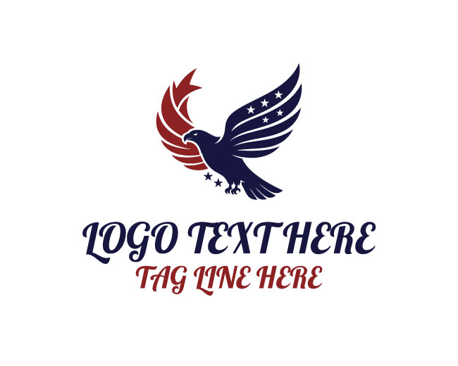 Majestic American Eagle Logo