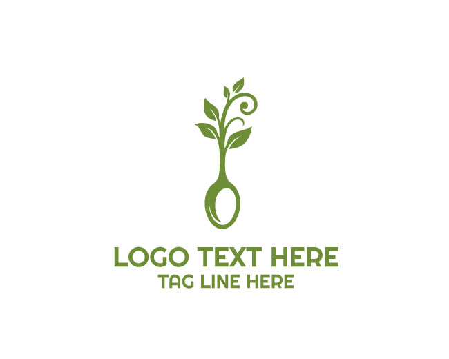 Vegan Spoon Logo