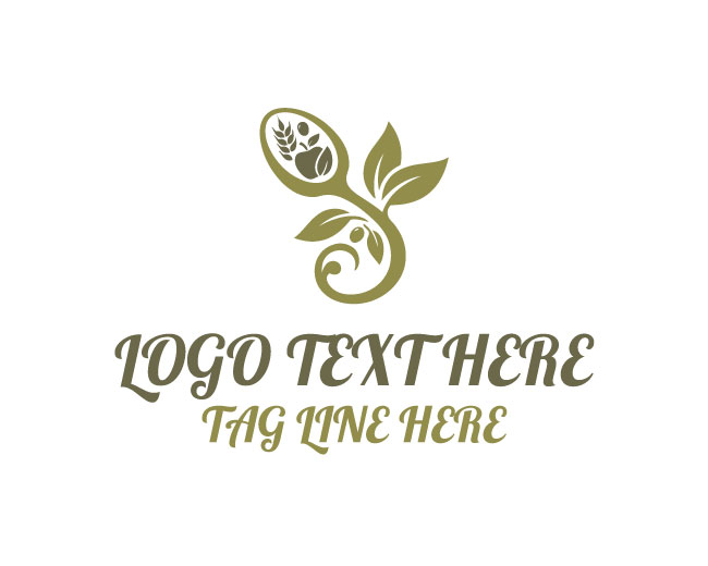 Eco Kitchen Spoon Logo