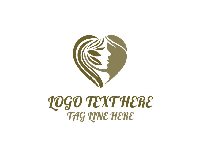 Graceful Beauty Woman Logo