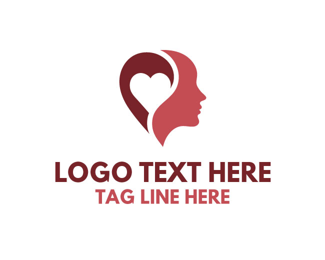 Soft Beauty Love Face Logo