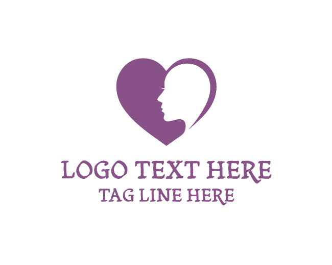 Dreamy Beauty Love Face Logo