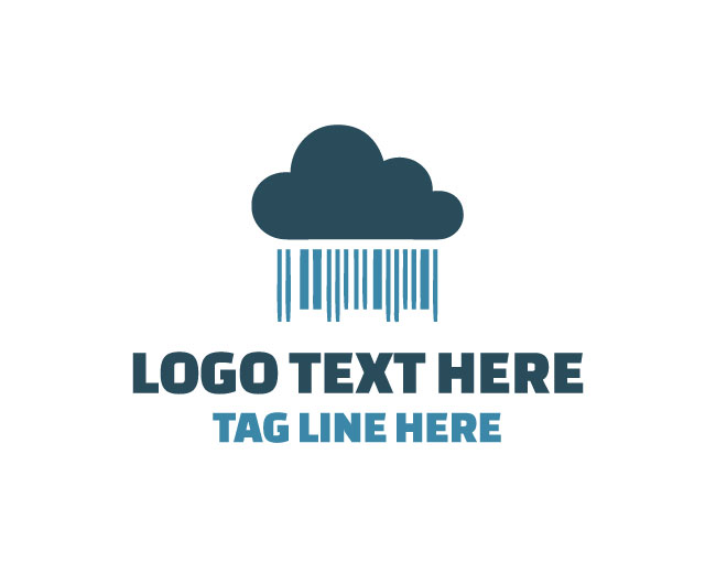Cyber Rain Code Logo