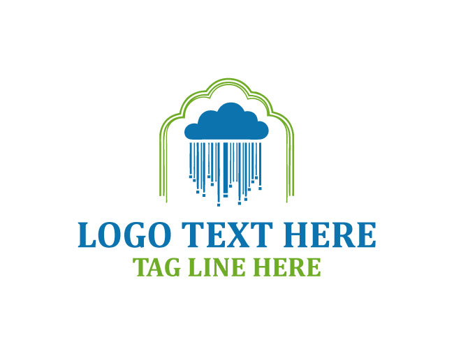 Code Storm Rain Logo