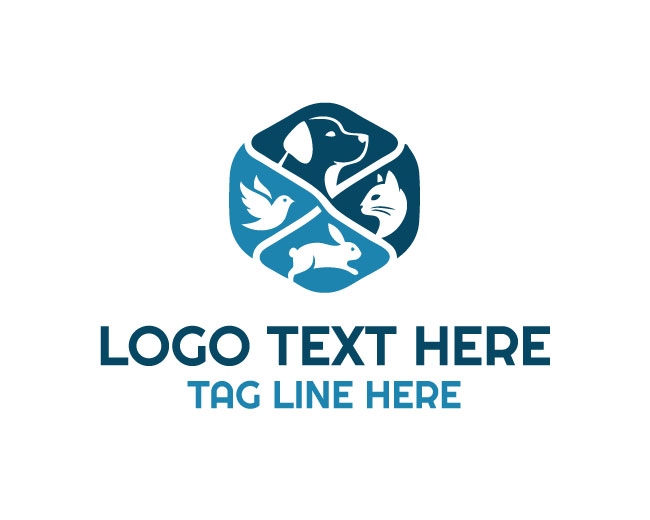  Caring Veterinary Clinic Logo