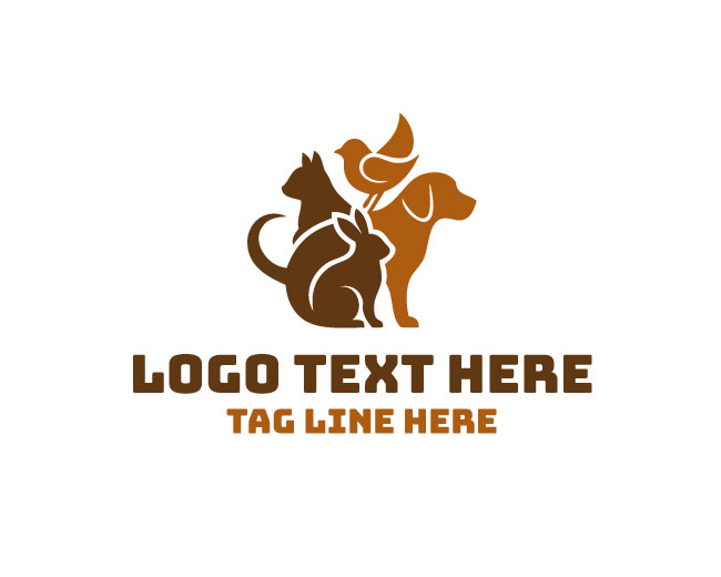  Modern Vet Animal Logo