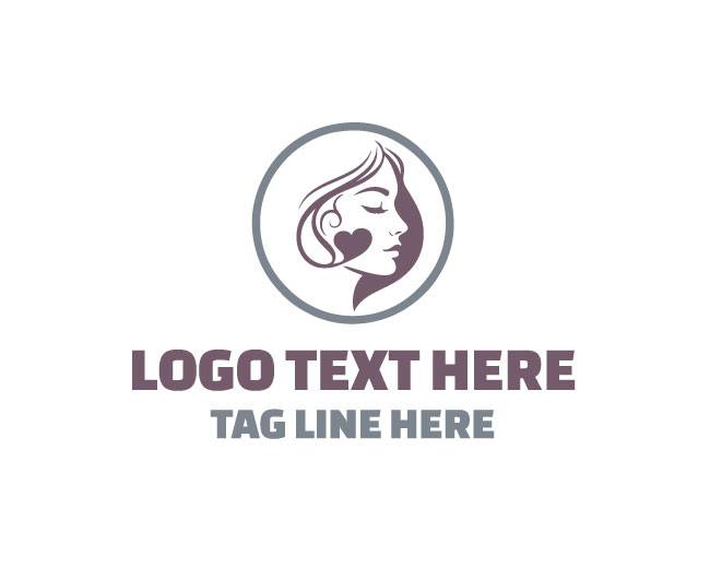  Royal Beauty Love Face Logo