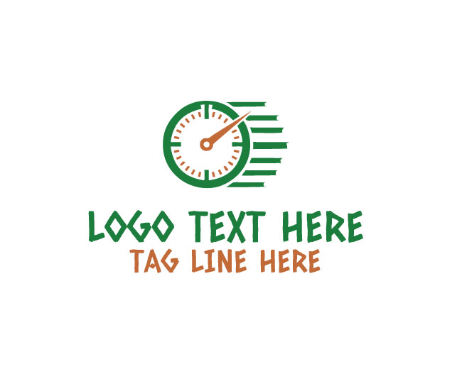 Racing Speed Meter Logo