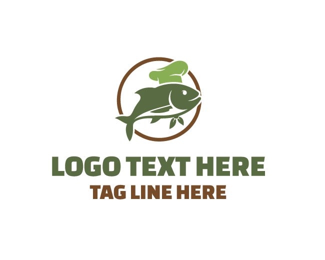 Fresh Catch Chef Fish Logo