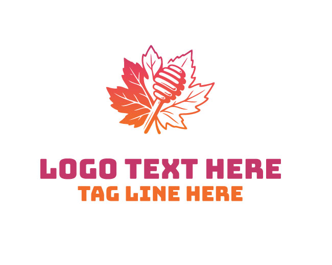 Golden Maple Bee Logo