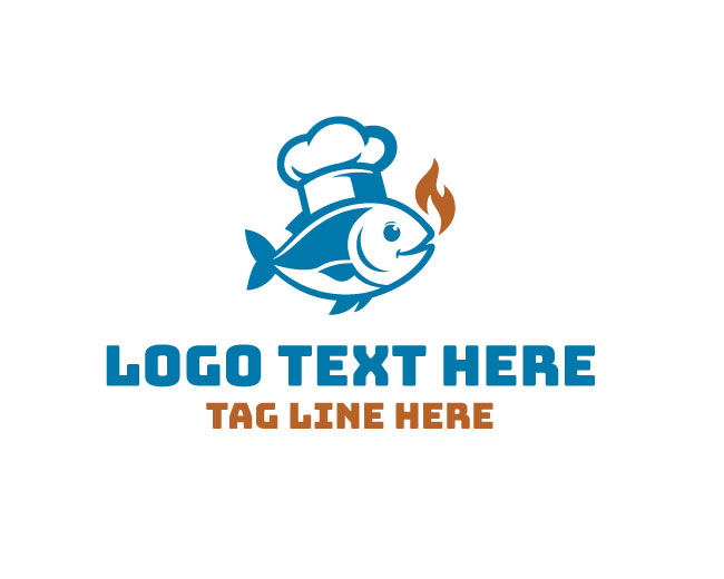 Royal Chef Fish Logo