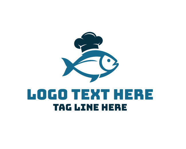  Coastal Chef Fish Logo