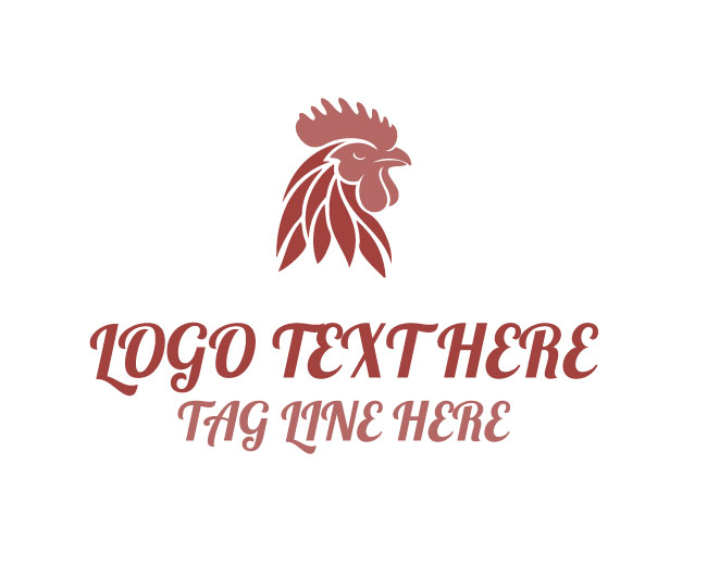 Beautiful Rooster Logo