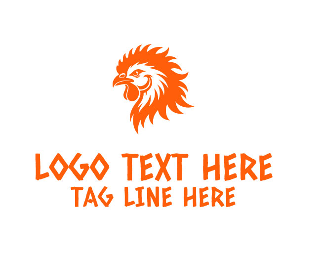 Natural Farm Rooster Logo