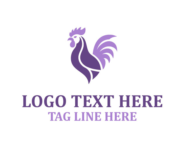Elegant Rooster Farm Logo