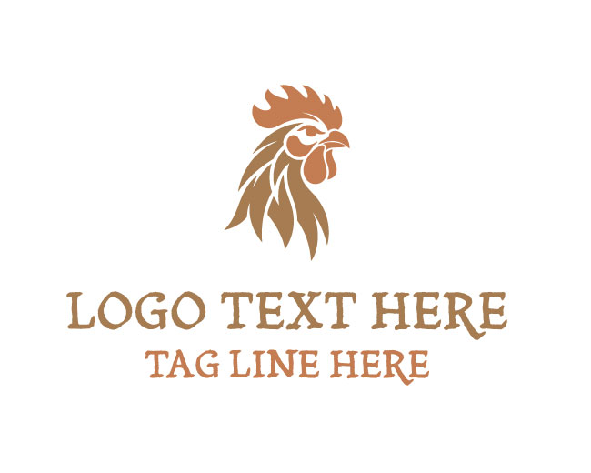 Proud Farm Rooster Logo
