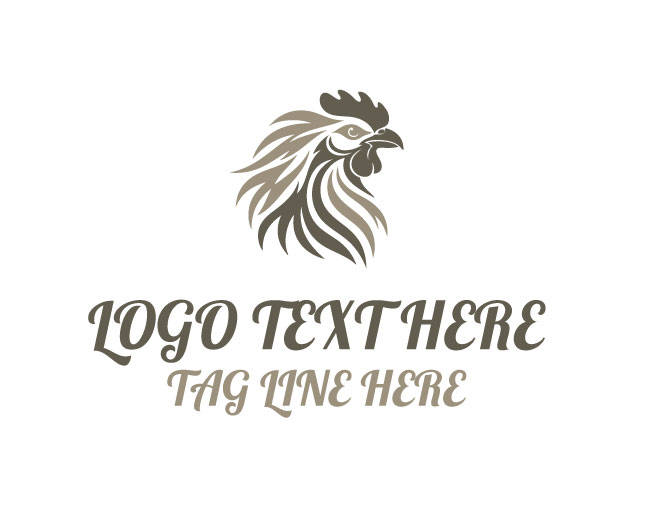 Graceful Rooster Logo