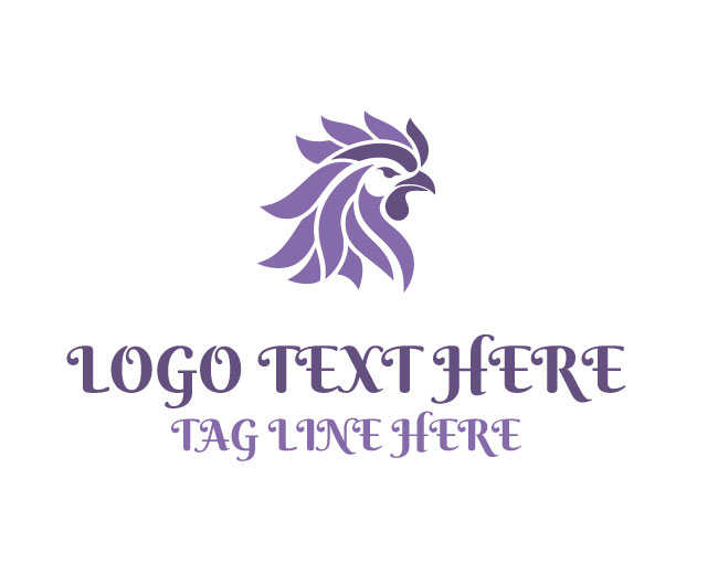  Vintage Rooster Brand Logo