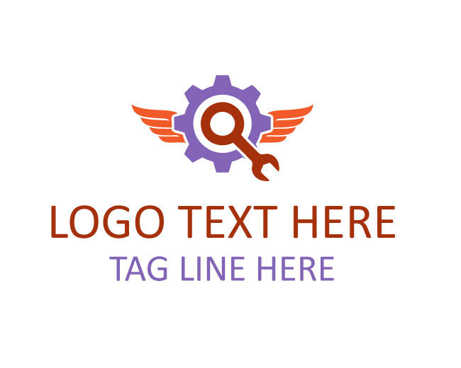 Dynamic Garage Repair Logo