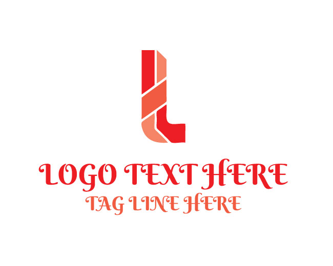 Geometric Letter L Logo