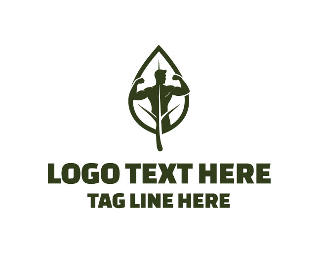 Eco Wellness Fitness Logo
