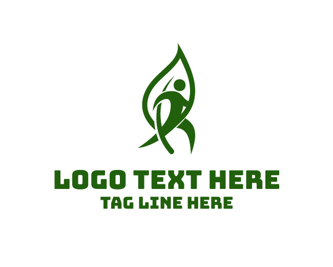 Walking Fitness Eco Logo