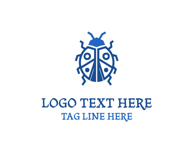 Modern Lady Bug Logo
