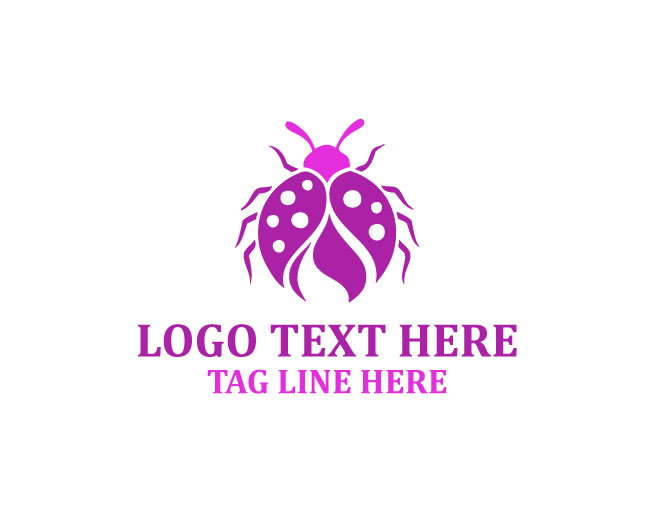  Lovely Lady Bug Logo