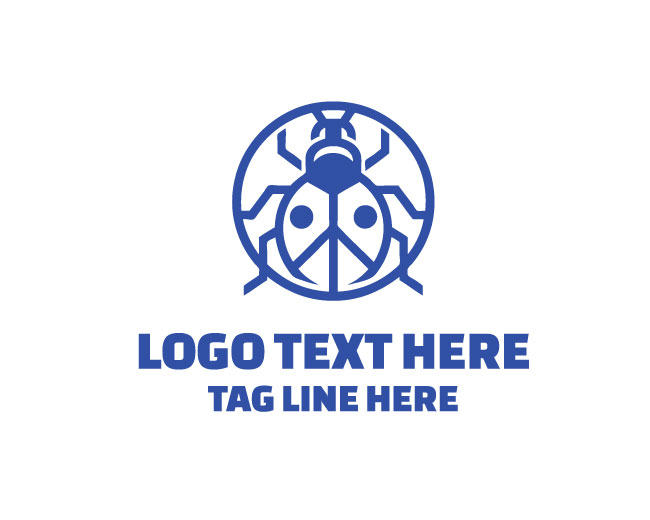  Joyful Lady Bug Logo