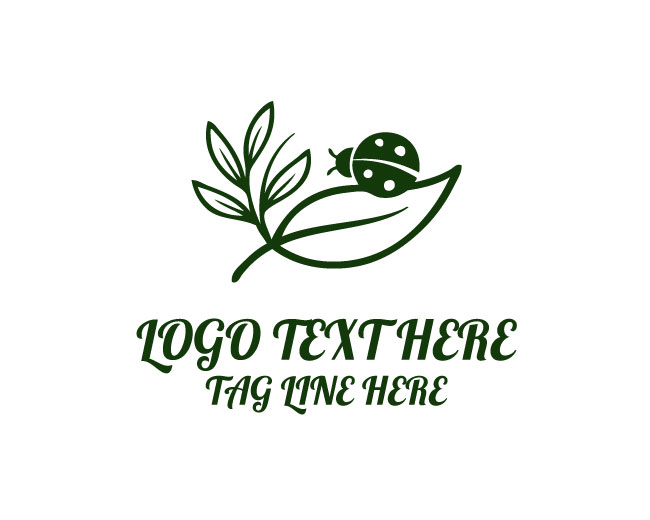 Bright Lady Bug Logo