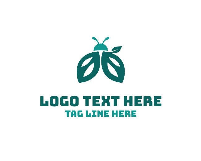 Tiny Garden Lady Bug Logo